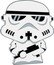 Niue 2 Dollars (Stormtrooper)  coin reverse