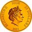 Niue 25 Dollars (Anakin Skywalker) ELIZABETH II NIUE 25 DOLLARS IRB 2021 coin obverse