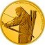 Niue 25 Dollars Legolas 2021  Proof © & TM NEW LINE PRODUCTION INC (S21) 1/4 OZ 9999 FINE GOLD coin reverse