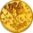 Niue 25 Dollars (Little Whirlwind) 1/4 OZ 9999 FINE GOLD © DISNEY - LITTLE WHIRLWIND, 1941 coin reverse