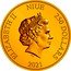 Niue 250 Dollars (Dobby the House Elf) ELIZABETH II NIUE 250 DOLLARS IRB 2021 coin obverse