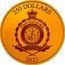 Niue 250 Dollars (Elizabeth II Galactic Empire) 250 DOLLARS PUBLIC SEAL OF NIUE ATUA NIUE TUKULAGI 2021 coin obverse