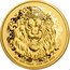 Niue 250 Dollars Elizabeth II - Roaring Lion 2022 Proof. ALL YOUR WORDS ARE TRUE on reverse תא ONE TROY OUNCE .9999 FINE GOLD coin reverse
