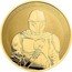 Niue 250 Dollars (Elizabeth II -The Mandalorian.) 1 OZ 9999 FINE GOLD © & TM LUCASFILM LTD coin reverse