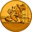 Niue 250 Dollars (Mickey's Delayed Date) 1 OZ 9999 GOLD © DISNEY - MICKEY'S DELAYED DATE, 1947 coin reverse