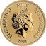 Niue 250 Dollars (Superman) ELIZABETH II NIUE 250 DOLLARS IRB 2021 coin obverse