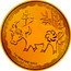 Niue 250 Dollars (Year of the Ox) 牛 1 OZ 9999 FINE GOLD coin reverse