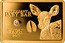 Niue 5 Dollars (Baby Fawn) BRILLIANT BABY BAR FAWN 2017 coin reverse