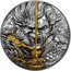 Niue 5 Dollars Monkey King vs. Erlang 2020  Antique Finish  coin reverse