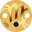 Niue 5 Dollars (Virgo) VIRGO coin reverse