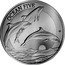 Niue 50 Dollars (Elizabeth II Bottlenose Dolphins) OCEAN FIVE LEV 2021 coin reverse