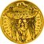Niue 500 Dollars (Princess Libuse) OJ KNĚŽNA LIBUŠE MĚSTO VIDÍM VELIKÉ, JEHOŽ SLÁVA HVĚZD SE BUDE DOTÝKAT coin reverse