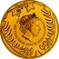 Niue 80 000 Dollars (Elizabeth II Czech Lion) 10 KG AU 999.9 ELIZABETH II NIUE ISLAND 80 000 DOLLARS 2021 IRB CM coin obverse