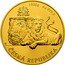 Niue 8000 Dollars (Czech Lion) 1000G AU 999.9 ČESKÁ REPUBLIKA coin reverse