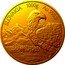 Niue 8000 Dollars Elizabeth II Golden Eagle 2021 CM BU SLOVAKIA 1000G AU 999.9 CM coin reverse