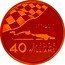 Niue Fifty Dollars (40 Years of Williams) 1977-2017 40 YEARS OF WILLIAMS coin reverse