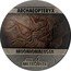 Niue Five Cents (Archaeopteryx) ARCHAEOPTERYX MUONIONALUSTA .999 METEORITE coin reverse
