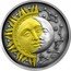 Niue Five Dollars (Celestial Bodies. Sun and Moon)  coin reverse