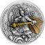 Niue Five Dollars (Elizabeth II Sun Wukong) 2 OZ 999 FINE SILVER coin reverse