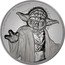 Niue Five Dollars (Star Wars. Yoda) 2 OZ 999 FINE SILVER © & TM LUCASFILM LTD. coin reverse