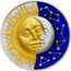 Niue Five Dollars Sun and Moon 2017   coin reverse