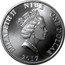 Niue One Dollar Guardian Angel 2017  Prooflike ELIZABETH II NIUE ONE DOLLAR 2017 coin obverse