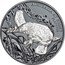 Niue One Dollar (Platypus) AUSTRALIA AT NIGHT PLATYPUS coin reverse