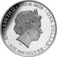 Niue One Dollar (Queen Elizabeth II) ELIZABETH II NIUE 2020 ONE DOLLAR IRB 1 OZ 999 SILVER coin obverse