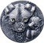 Niue One Dollar (Wolf) WILDLIFE FAMILY - WOLF coin reverse