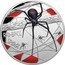 Niue Ten Dollars (Redback Spider) RED-BACK SPIDER coin reverse