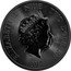 Niue Two Dollars (African Lion. Black) ELIZABETH II NIUE TWO DOLLARS IRB 2017 coin obverse