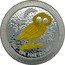 Niue Two Dollars Athena Owl 2017  ΑOΕ 1OZ .999 FINE SILVER coin reverse