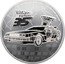 Niue Two Dollars Back to the Future - Elizabeth II 2020  BU © UCS LLC AND AMBLIN 1 OZ 999 PURE SILVER BACK TO THE FUTURE 35 coin reverse