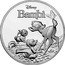 Niue Two Dollars (Bambi) DISNEY BAMBI 1 OZ 999 FINE SILVER © DISNEY coin reverse