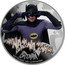 Niue Two Dollars (Batman - Queen Elizabeth II) NA NA NA NA NA NA ANA BATMAN © & TM DC COMICS, (S20) 1 OZ 999 FINE SILVER coin reverse