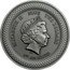 Niue Two Dollars (Black Hole) ELIZABETH II NIUE TWO DOLLARS IRB 1 OZ .999 SILVER coin obverse