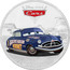 Niue Two Dollars (Doc Hudson) DISNEY PIXAR CARS 1 OZ 999 FINE SILVER © DISNEY/PIXAR coin reverse