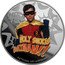 Niue Two Dollars (Elizabeth II - Robin) KAPOW! HOLY SMOKES BATMAN!! © & TM DC COMICS, (S20) 1 OZ 999 FINE SILVER coin reverse