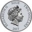 Niue Two Dollars Ghost 2017  Proof ELIZABETH II NIUE TWO DOLLARS IRB 2017 coin obverse