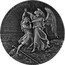 Niue Two Dollars Jacob Wrestles the Angel 2017  JACOB WRESTLES THE ANGEL coin reverse