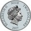 Niue Two Dollars (Lightning McQueen & Cruz Ramirez) ELIZABETH II NIUE TWO DOLLARS IRB 2017 coin obverse