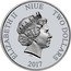 Niue Two Dollars (Little Whirlwind) ELIZABETH II NIUE TWO DOLLARS IRB 2017 coin obverse