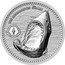 Niue Two Dollars (Megalodon) THE MEGALODON SHARK coin reverse