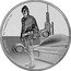 Niue Two Dollars (Star Wars. Luke Skywalker. Lucasfilm) 1 OZ 999 FINE SILVER © & TM LUCASFILM LTD. coin reverse