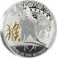 Niue Two Dollars Year Of The Monkey. Gilded 2016 Proof YEAR OF THE MONKEY 1 OZ 999 FINE SILVER coin reverse