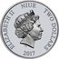 Niue Two Dollars (Year of the Rooster. Sakura) ELIZABETH II NIUE TWO DOLLARS IRB 2017 coin obverse
