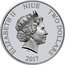 Niue Two Dollars (YT-1300 Millennium Falcon) ELIZABETH II NIUE TWO DOLLARS IRB 2017 coin obverse