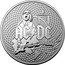 Australia 1 Dollar 45th Anniversary AC/DC 2023  Proof in Capsule & Case AC DC coin reverse