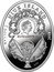 Niue 1 Dollar (Catherine the Great Egg) NIUE ISLAND ELIZABETH II 1 DOLLAR 2018 AG 999 coin obverse