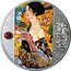 Niue 1 Dollar Lady with a Fan 2019 mw Proof GUSTAV KLIMT coin reverse